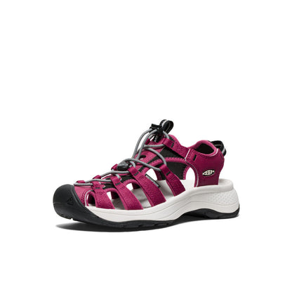 Keen Women's Astoria West Sandal Beaujolais/Star White