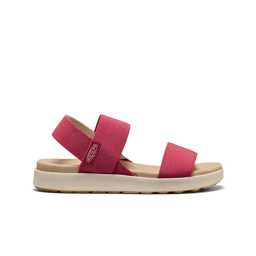Keen Women's Elle Backstrap Sandal Garnet/Birch