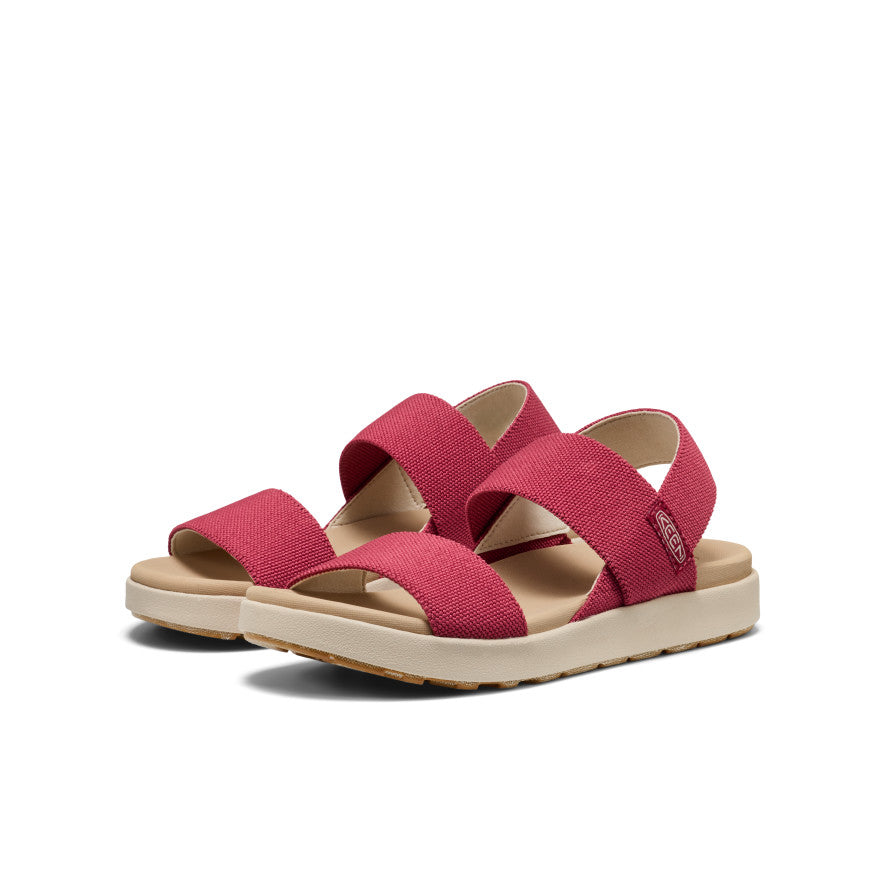 Keen Women's Elle Backstrap Sandal Garnet/Birch
