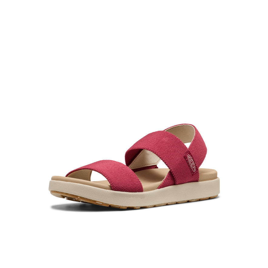 Keen Women's Elle Backstrap Sandal Garnet/Birch