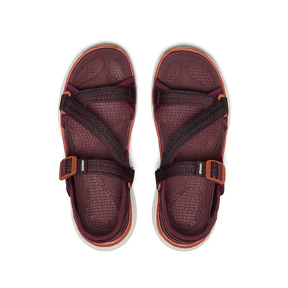 Keen Women's Leiki Open-Toe Sandal Fig/Burnt Brick