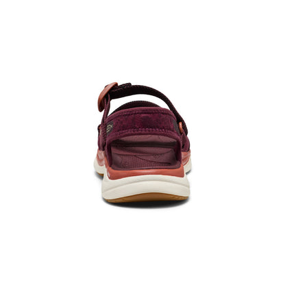 Keen Women's Leiki Open-Toe Sandal Fig/Burnt Brick