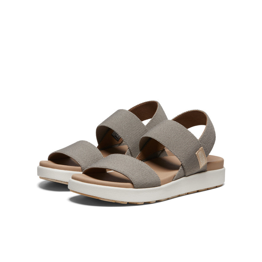 Keen Women's Elle Backstrap Sandal Wide Brindle/Birch