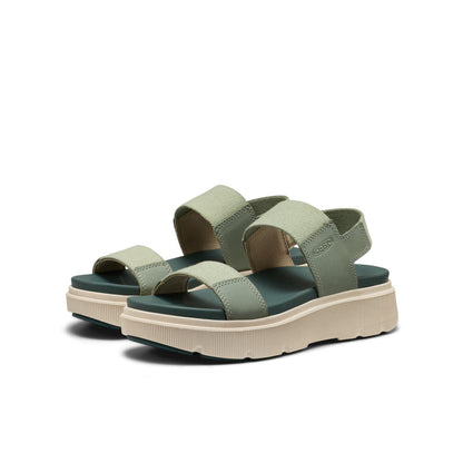 Keen Women's Elle Mila Backstrap Sandal Lily Pad/Dark Forest