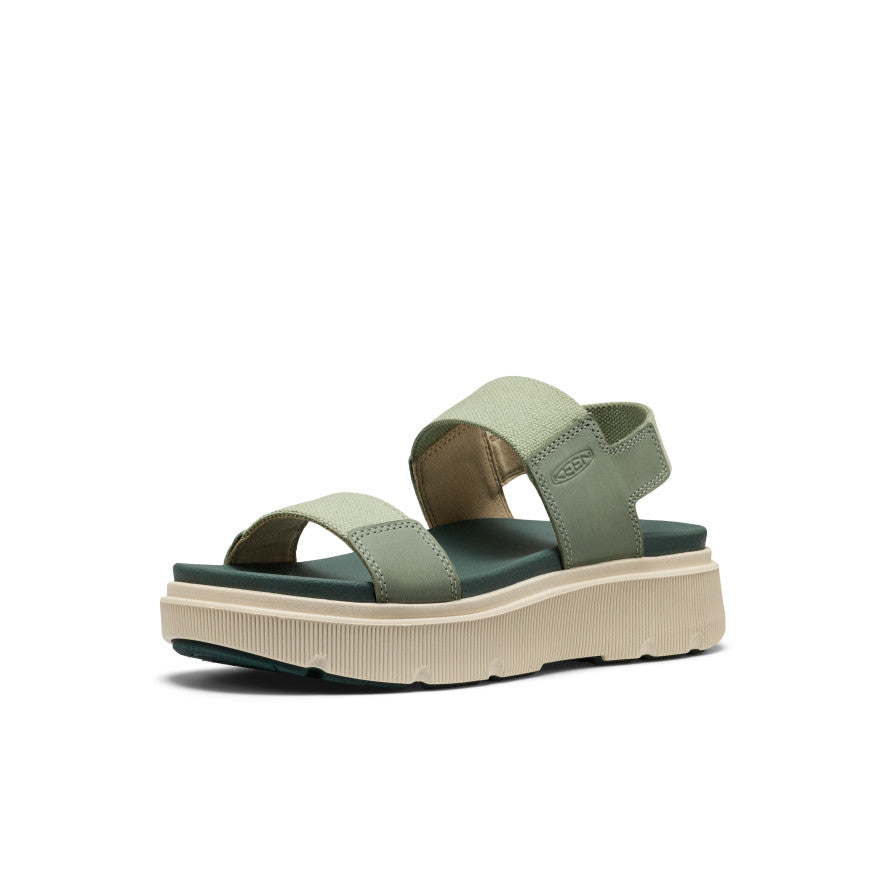 Keen Women's Elle Mila Backstrap Sandal Lily Pad/Dark Forest