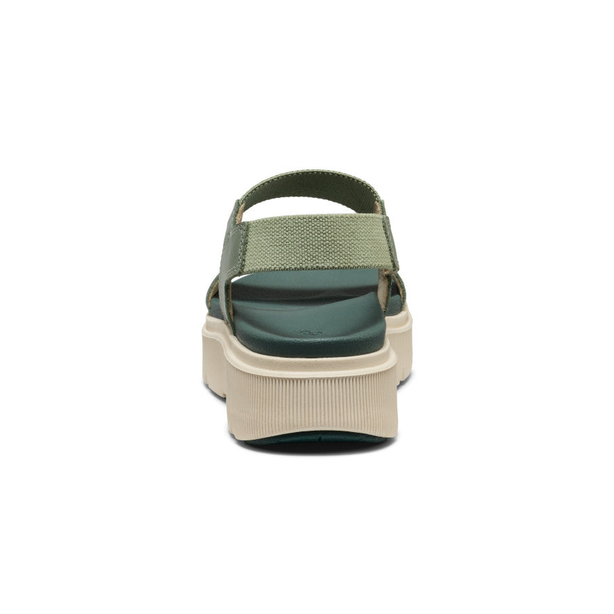 Keen Women's Elle Mila Backstrap Sandal Lily Pad/Dark Forest