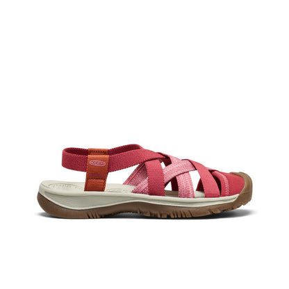Keen Women's Whisper Lattice Sandal Garnet/Burnt Brick