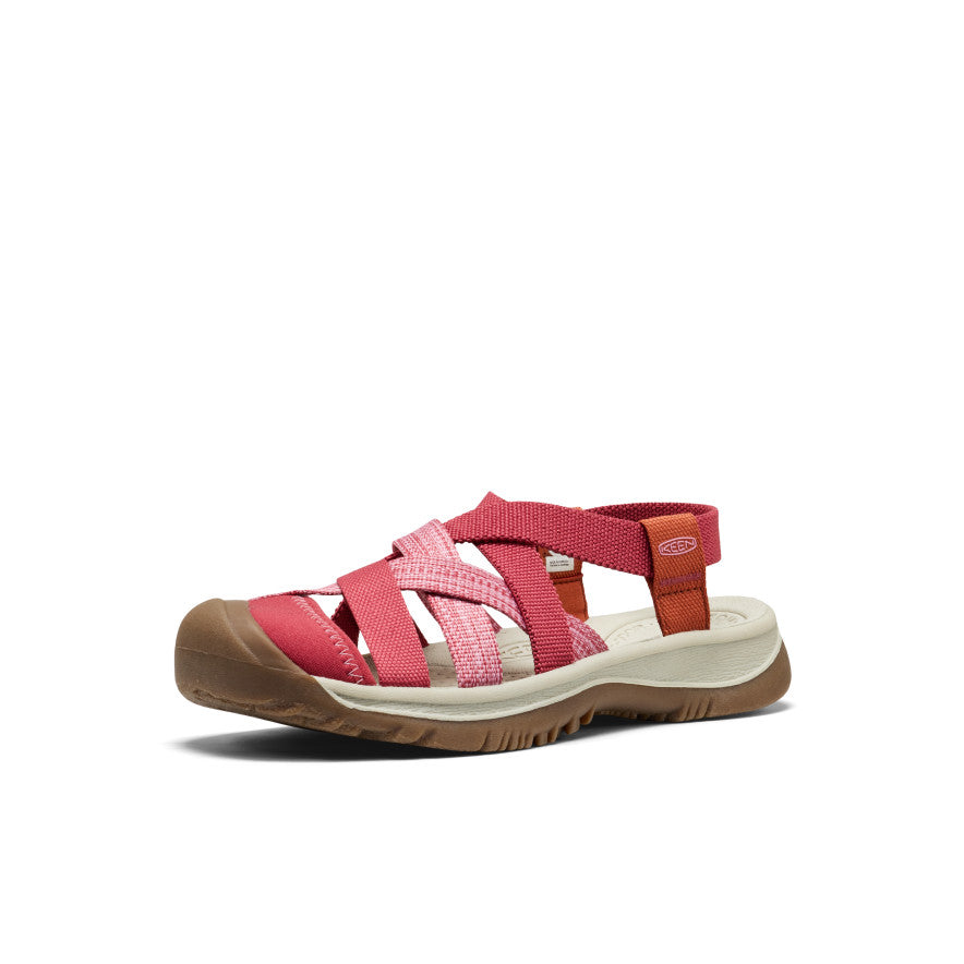 Keen Women's Whisper Lattice Sandal Garnet/Burnt Brick