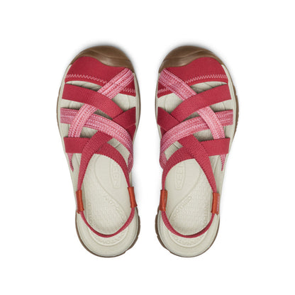 Keen Women's Whisper Lattice Sandal Garnet/Burnt Brick