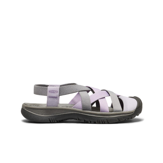 Keen Women's Whisper Lattice Sandal Alloy/Thistle