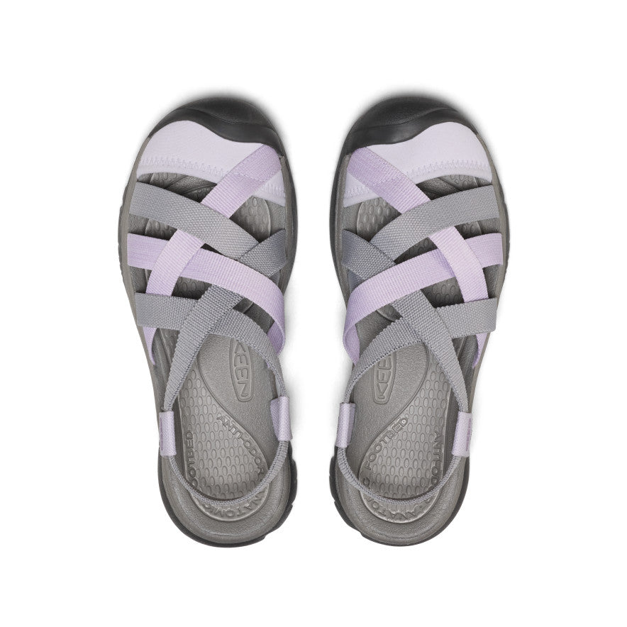 Keen Women's Whisper Lattice Sandal Alloy/Thistle
