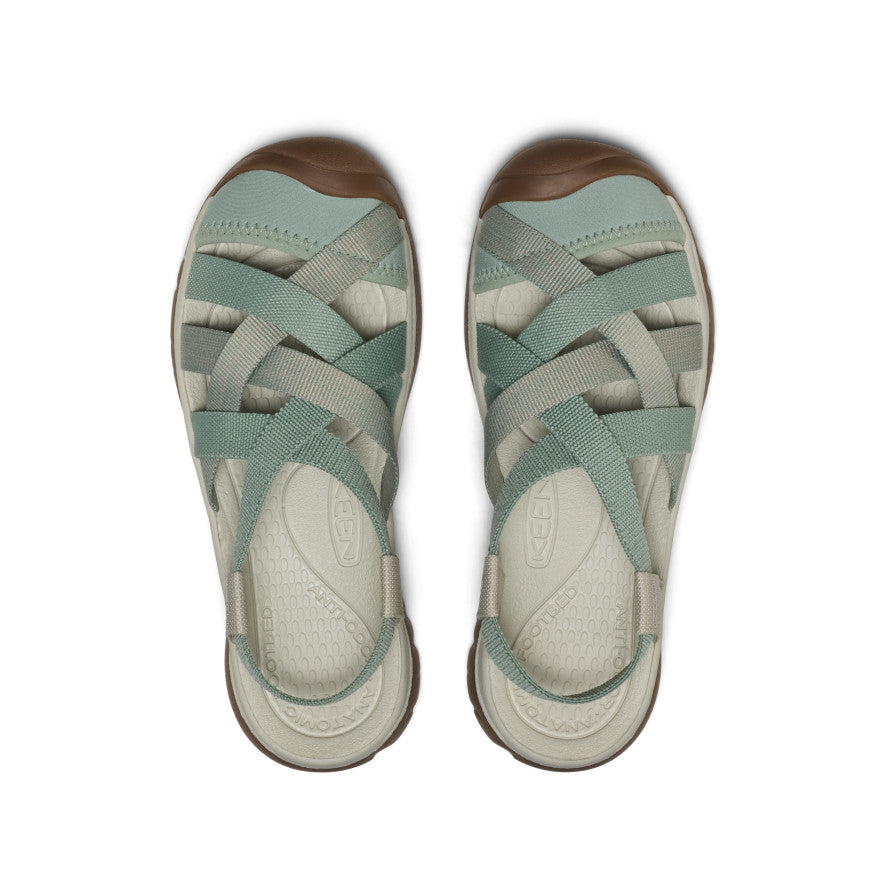 Keen Women's Whisper Lattice Sandal Lily Pad/Plaza Taupe
