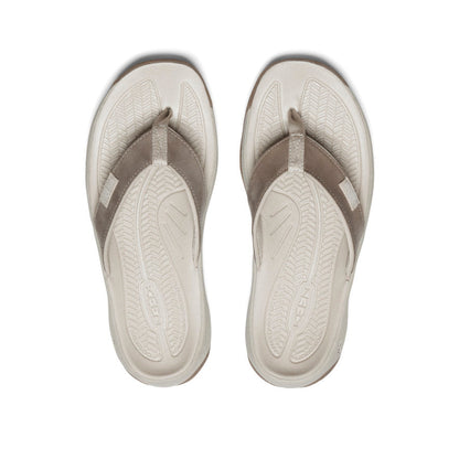 Keen Women's Kona Leather Flip-Flop Brindle/Silver Birch