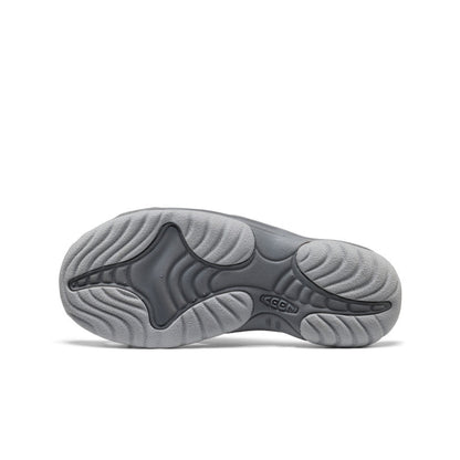Keen Women's Bali Leather Slide Sandal Purple Haze/Steel Grey