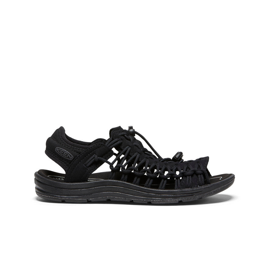 Keen Women's UNEEK II Open-Toe Sneaker Black/Black