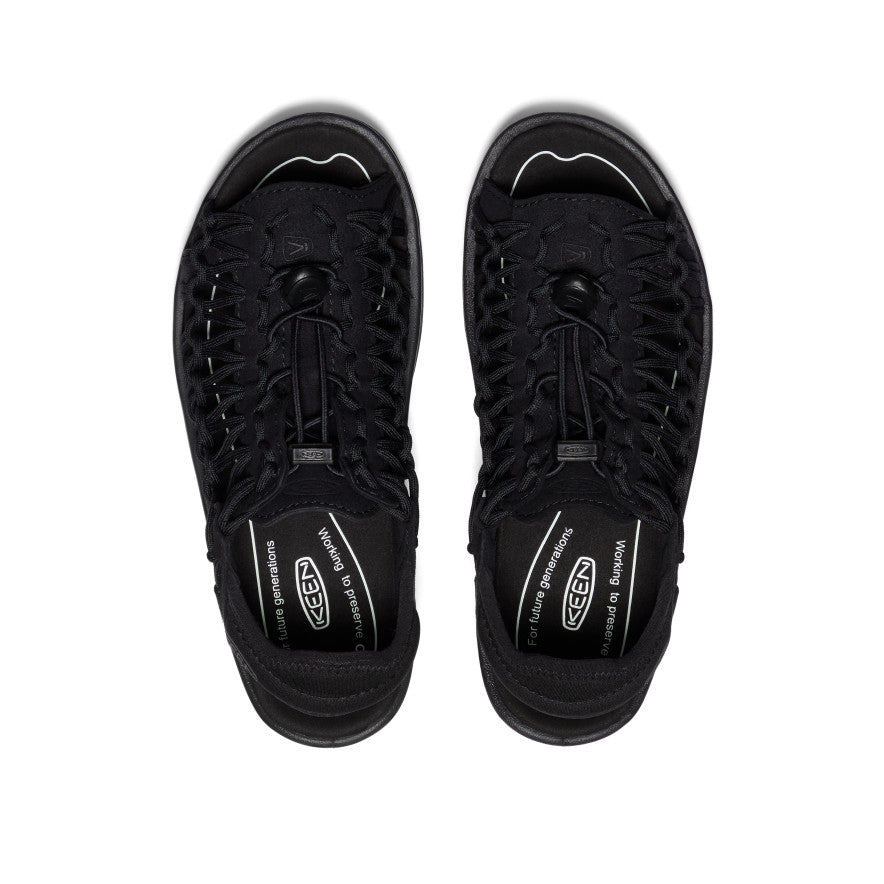 Keen Women's UNEEK II Open-Toe Sneaker Black/Black