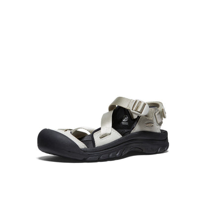 Keen Women's Zerraport II Sandal Silver Birch/Black