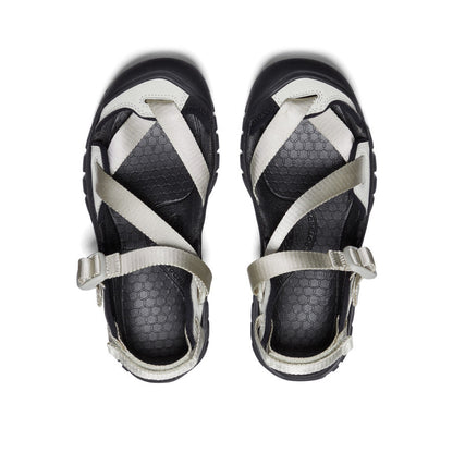 Keen Women's Zerraport II Sandal Silver Birch/Black