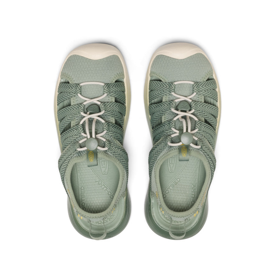 Keen Women's Whisper Lite Sandal Lily Pad/Cream Gold