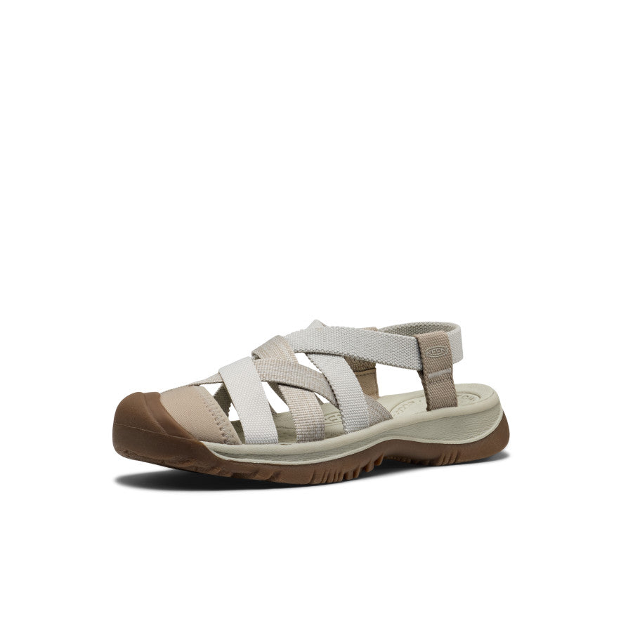 Keen Women's Whisper Lattice Sandal Plaza Taupe/Silver Birch