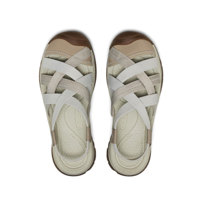 Keen Women's Whisper Lattice Sandal Plaza Taupe/Silver Birch
