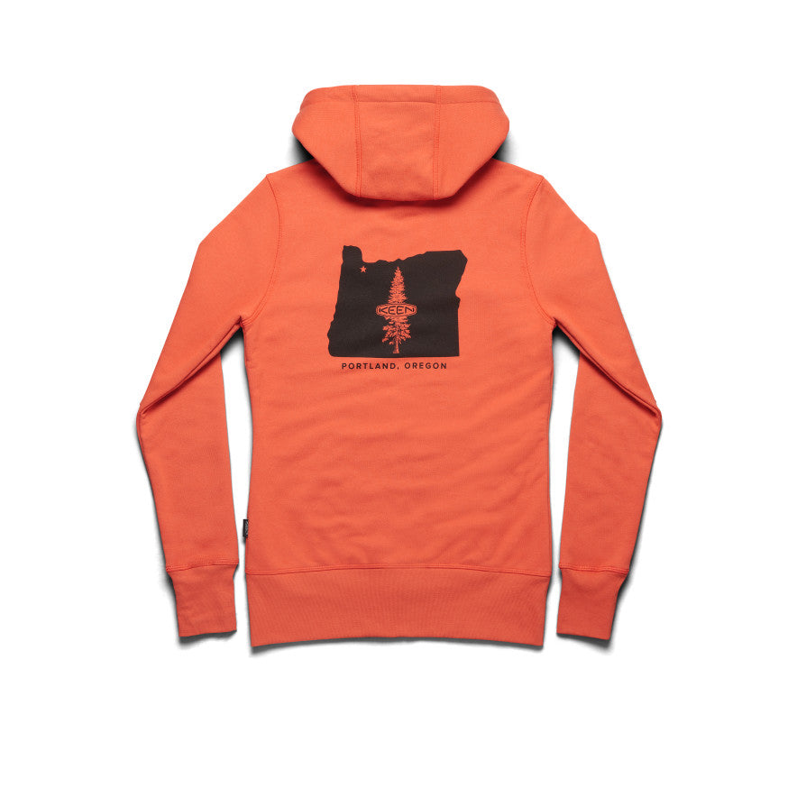 Keen Women's PNW Hoodie Burnt Ochre