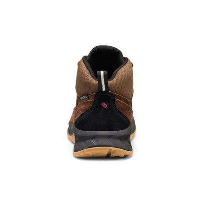 Keen Big Kids' Hightrail Waterproof Hiking Boot Dark Earth/Garnet