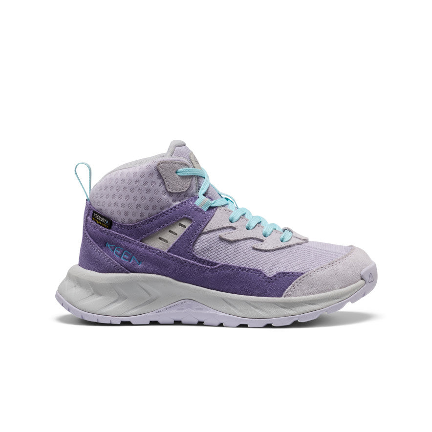 Keen Big Kids' Hightrail Waterproof Hiking Boot Purple Haze/Thistle