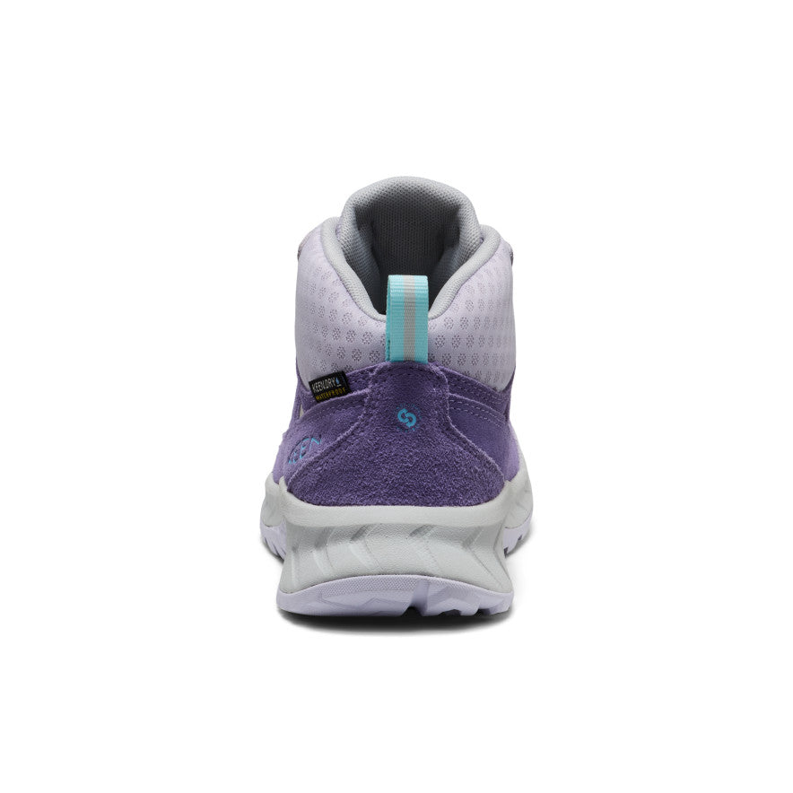 Keen Big Kids' Hightrail Waterproof Hiking Boot Purple Haze/Thistle