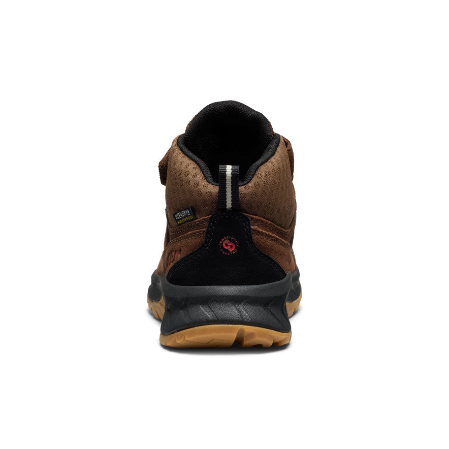 Keen Little Kids' Hightrail Waterproof Hiking Boot Dark Earth/Garnet