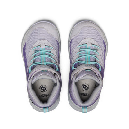 Keen Little Kids' Hightrail Waterproof Hiking Boot Purple Haze/Thistle
