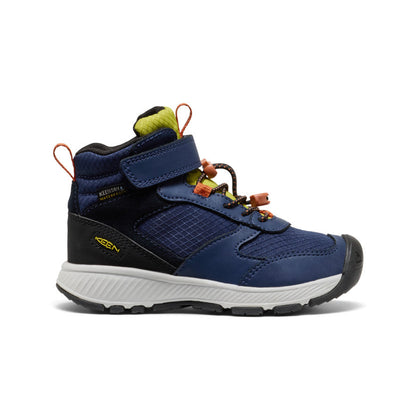Keen Little Kids' Skua Waterproof Boot Naval Academy/Rogue Green