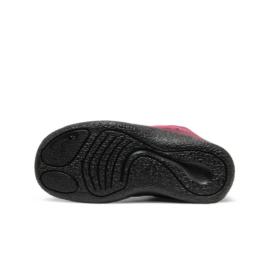 Keen Big Kids' Howser II Waterproof Chukka Beaujolais/Pool Blue