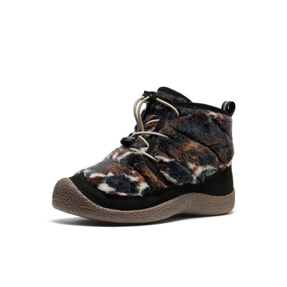Keen Big Kids' Howser II Waterproof Chukka Black/Star White