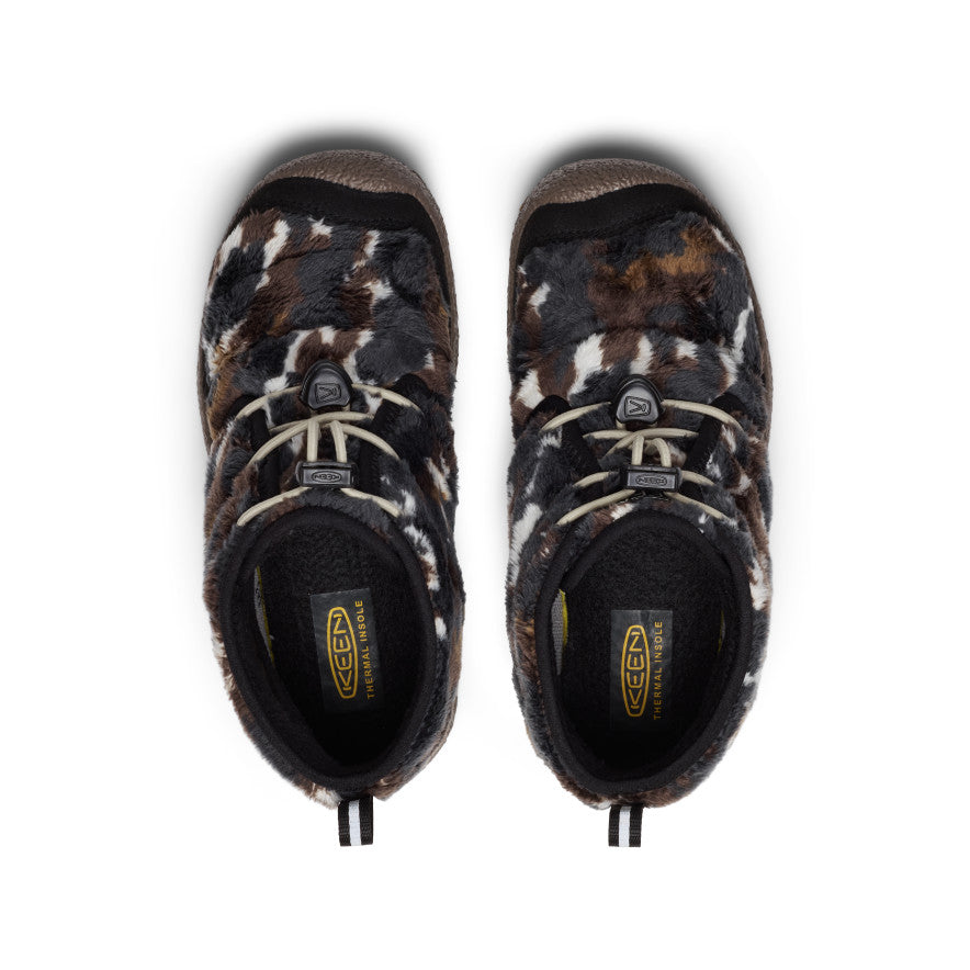 Keen Big Kids' Howser II Waterproof Chukka Black/Star White