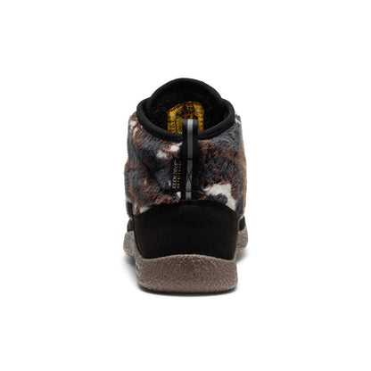 Keen Big Kids' Howser II Waterproof Chukka Black/Star White
