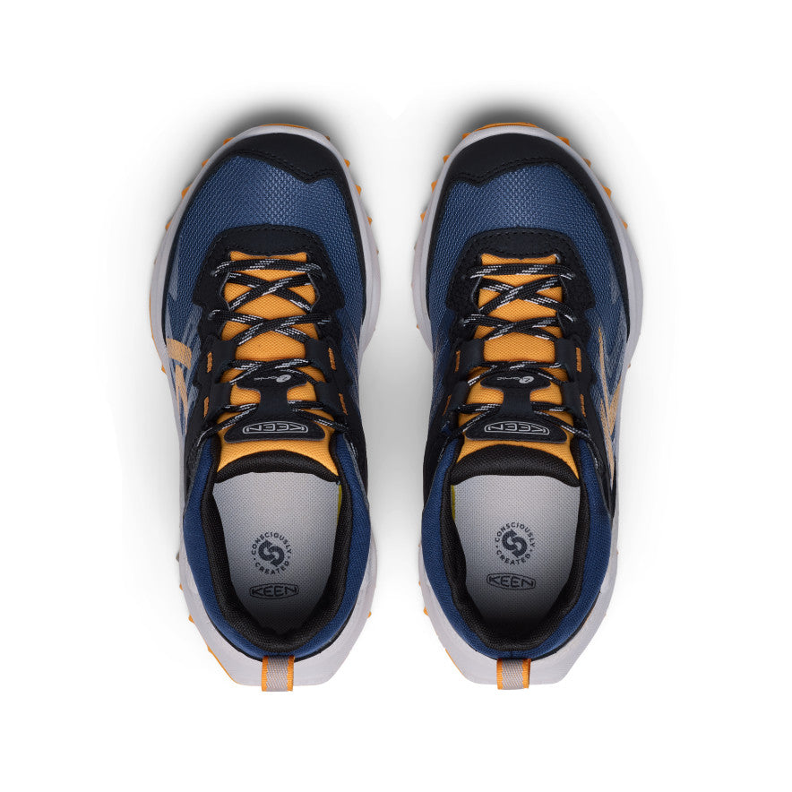 Keen Big Kids' Zionic Waterproof Boot Naval Academy/Bright Marigold