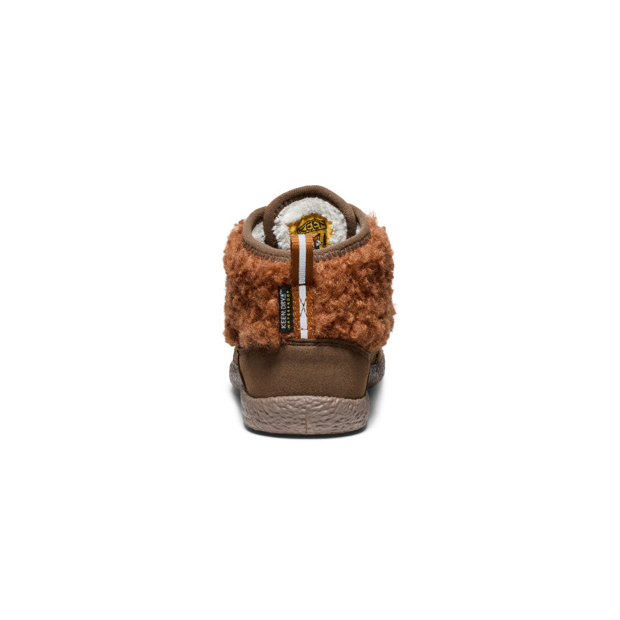 Keen Little Kids' Howser II Waterproof Chukka Roasted Pecan/Dark Earth