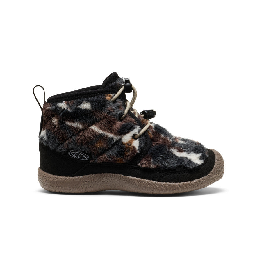 Keen Little Kids' Howser II Waterproof Chukka Black/Star White