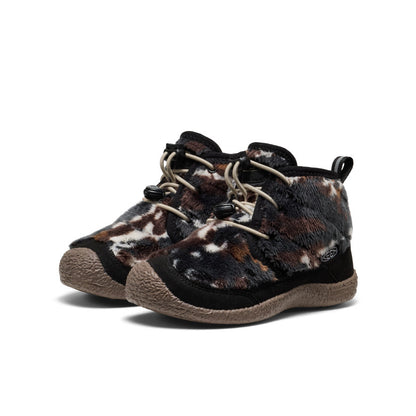 Keen Little Kids' Howser II Waterproof Chukka Black/Star White