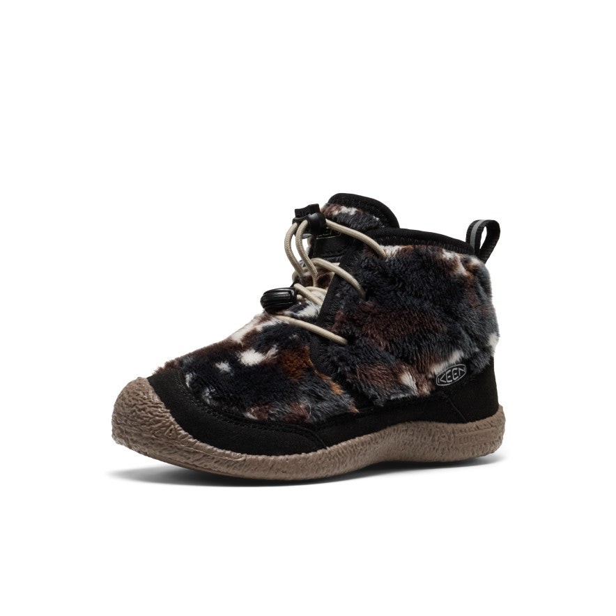 Keen Little Kids' Howser II Waterproof Chukka Black/Star White