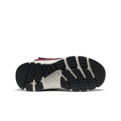 Keen Big Kids' Skua Waterproof Boot Fig/Peach Fuzz
