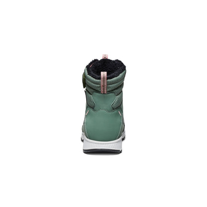 Keen Big Kids' Skua Waterproof Winter Boot Dark Forest/Rose Elegance
