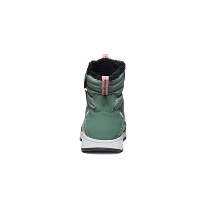 Keen Little Kids' Skua Waterproof Winter Boot Dark Forest/Rose Elegance