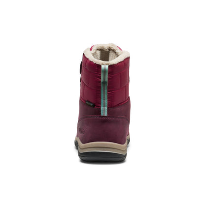 Keen Big Kids' Kanibou Waterproof Winter Boot Fig/Pink Lemonade