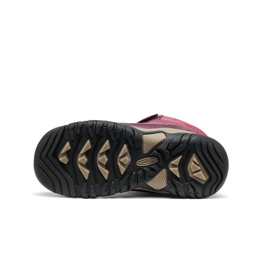 Keen Big Kids' Kanibou Waterproof Winter Boot Fig/Pink Lemonade