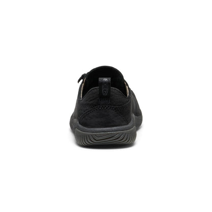 Keen Little Kids' KNX Leather Sneaker Triple Black