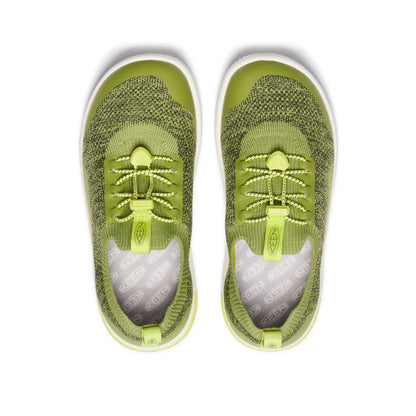 Keen Big Kids' KNX Knit Sneaker Iguana/Evening Primrose