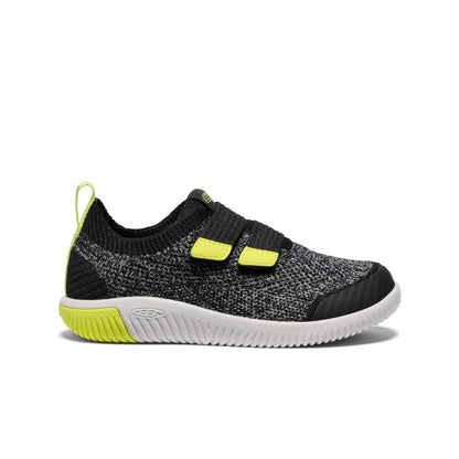 Keen Little Kids' KNX Knit Double Strap Black/Evening Primrose