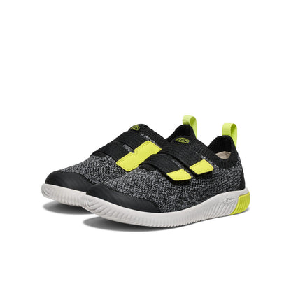 Keen Little Kids' KNX Knit Double Strap Black/Evening Primrose